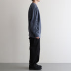 Crew Neck Sweat #Heather Navy [S25SH011]