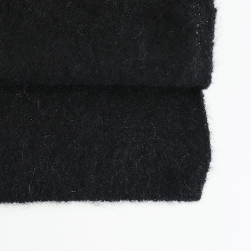 FAIRY ALPACA KN HENLY NECK #010 BLACK [16852 60036]
