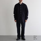ORGANIC COTTON / TENCEL BRUSHED TWILL SH #NAVY [16542 50368]