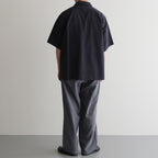 ORGANIC COTTON WASHER SATIN OPEN/C SH #NAVY [16551 50343]