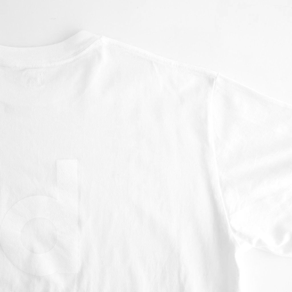 bd Print Tee WIDE #White×White-PT [bROOTS25S34S26A]