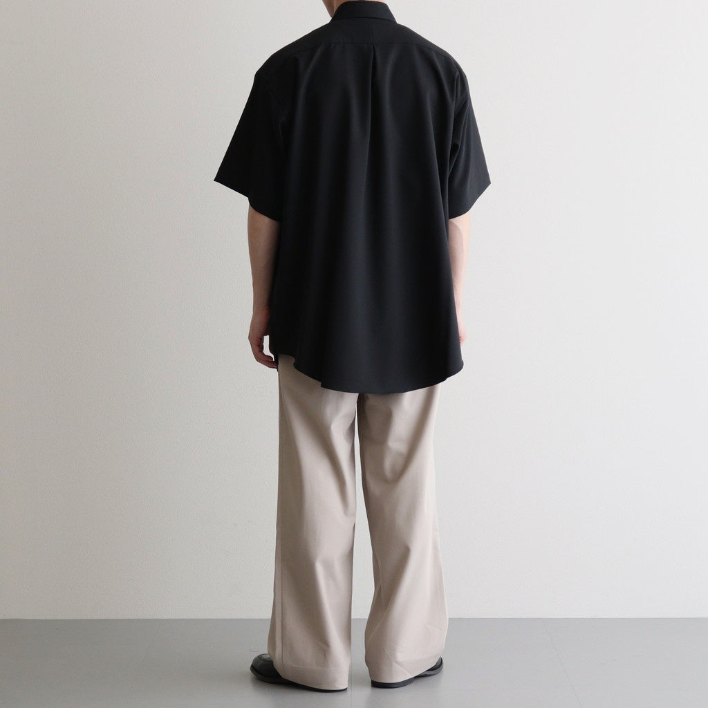 DOUBLE PLEATED EASY TROUSERS #LIGHT GRAY [A25C04PT02C]