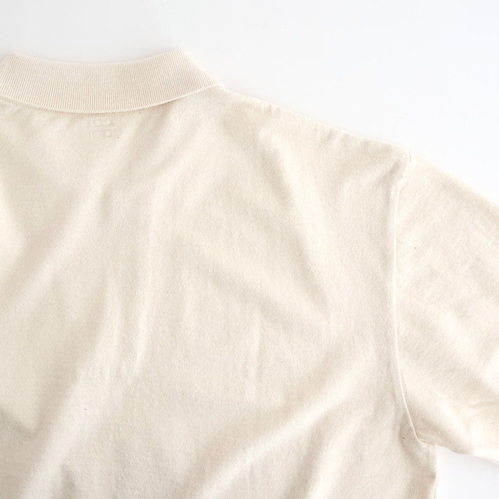 Co/Silk Nep Skipper Cropped Sleeve #Ivory [BHS26S029]