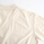 Co/Silk Nep Skipper Cropped Sleeve #Ivory [BHS26S029]