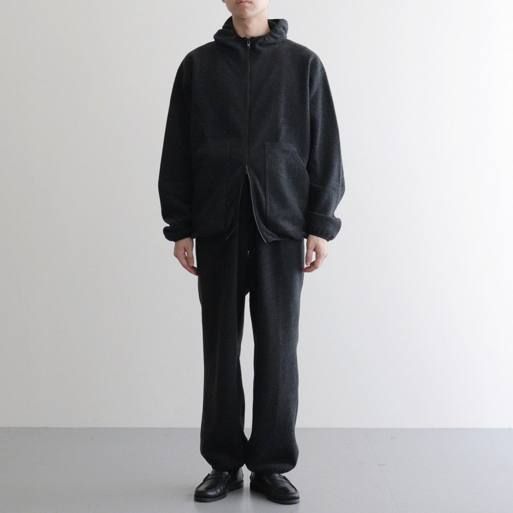 ATHLETIC FLEECE PANTS #CHARCOAL [PMAU-CPT01]