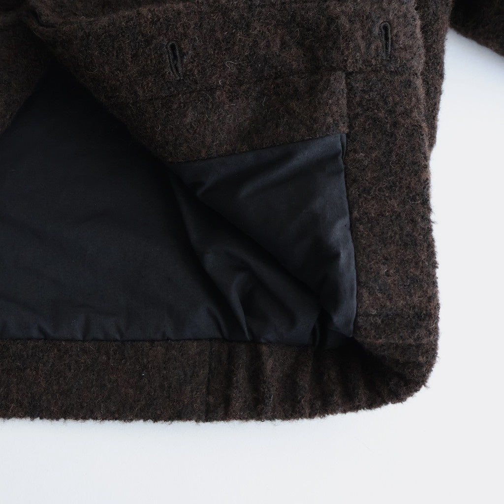 FLYING MAN JACKET #N.BLACK × N.BROWN [A25C19BL01C]