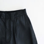 PATINA-RAYON SPORTING TROUSER #GRAPHITE [261OJ-PT07]