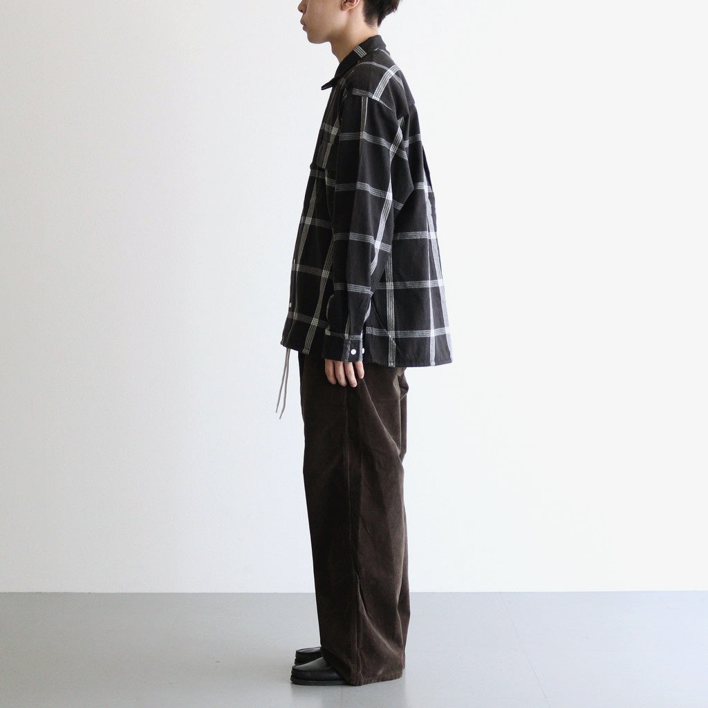 Corduroy Dock Pants #Brown [S25FC061]