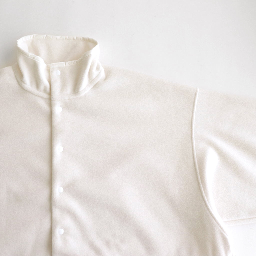 RECYCLE POLYESTER FLEECE BZ #WHITE [17032 25328]