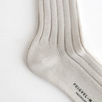 GENT’S SOCKS #ECRU [PM-ACPP06]