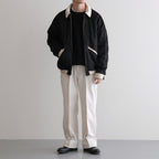 STUNNING VELVET SOUVENIR JACKET(Niwatori to Hiyoko) #ONYX [252OJ-JK12]