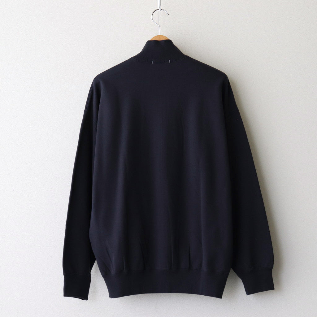 ORGANIC COTTON BLEND HEAVY WEIGHT FLEECE BZ #NAVY [16542 25342]