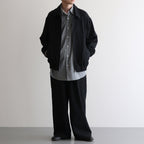 SPORTS JACKET #CHAMBRAY BLACK [M25C12BL01C]