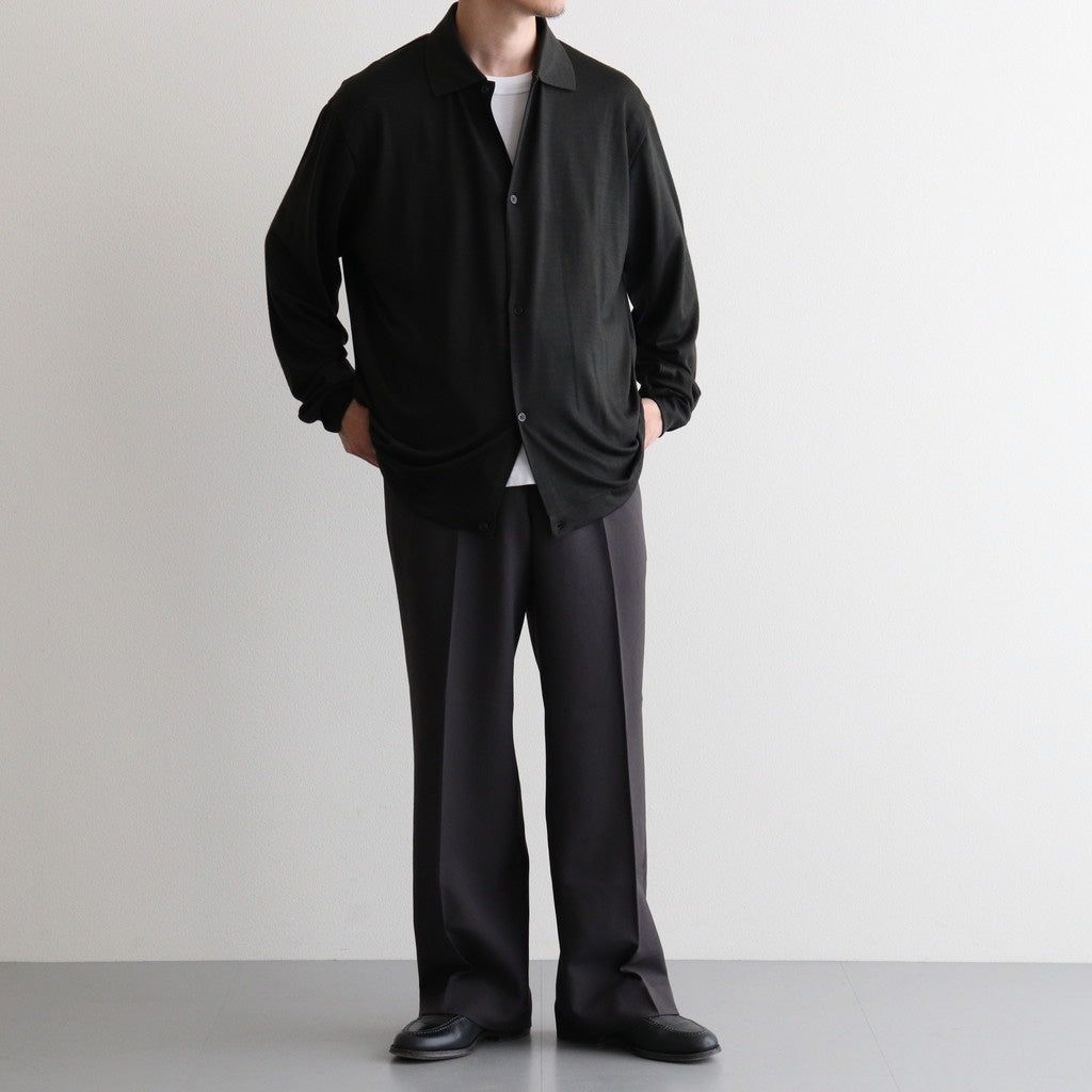 SHIRT CARDIGAN #DARK OLIVE [M26C15CS01C]