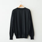 CHOMA CREW NECK #BLACK [BN-26SM-058]