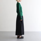 Classic Rib Henley-neck L/S #DarkGreen [bROOTS24F006WF26]