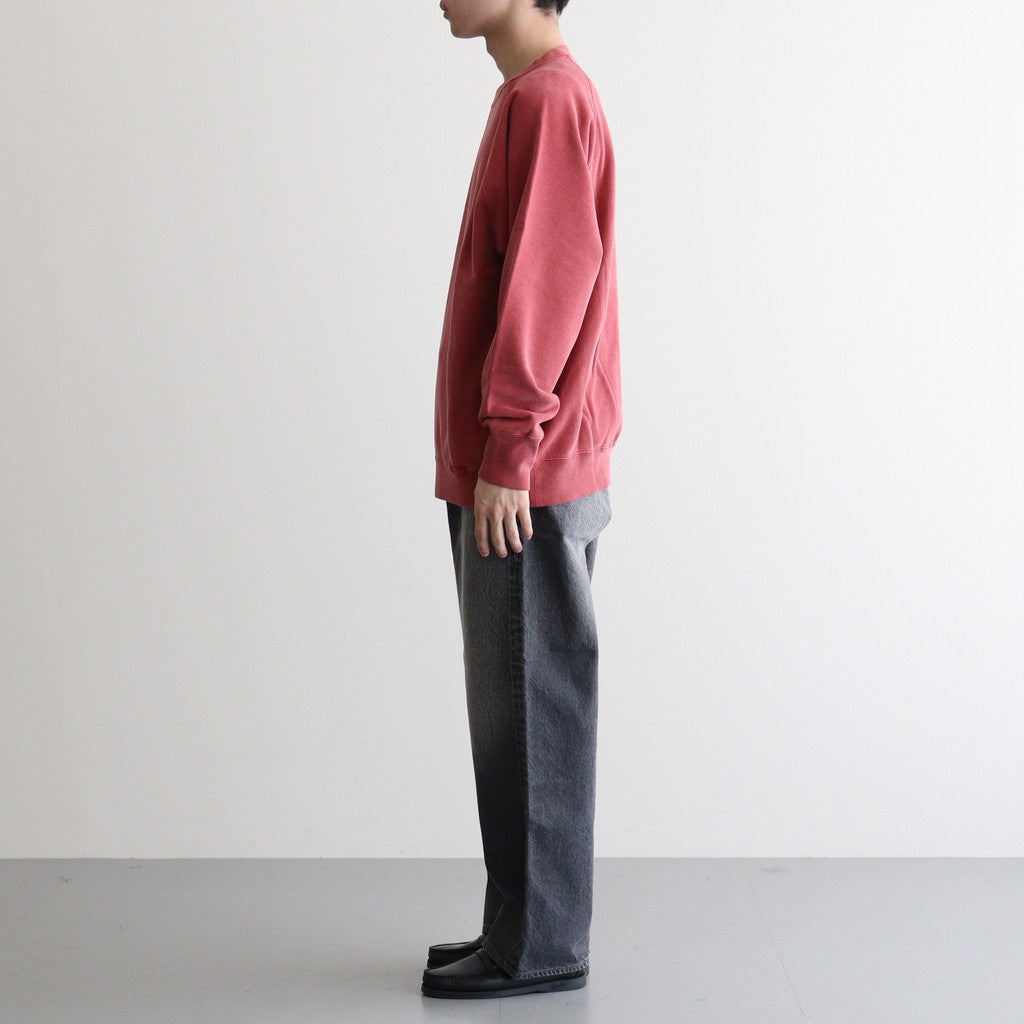 FADE COLOR JUMBERCA URAKE CREW NECK #FADE RED [BN-25FM-033]