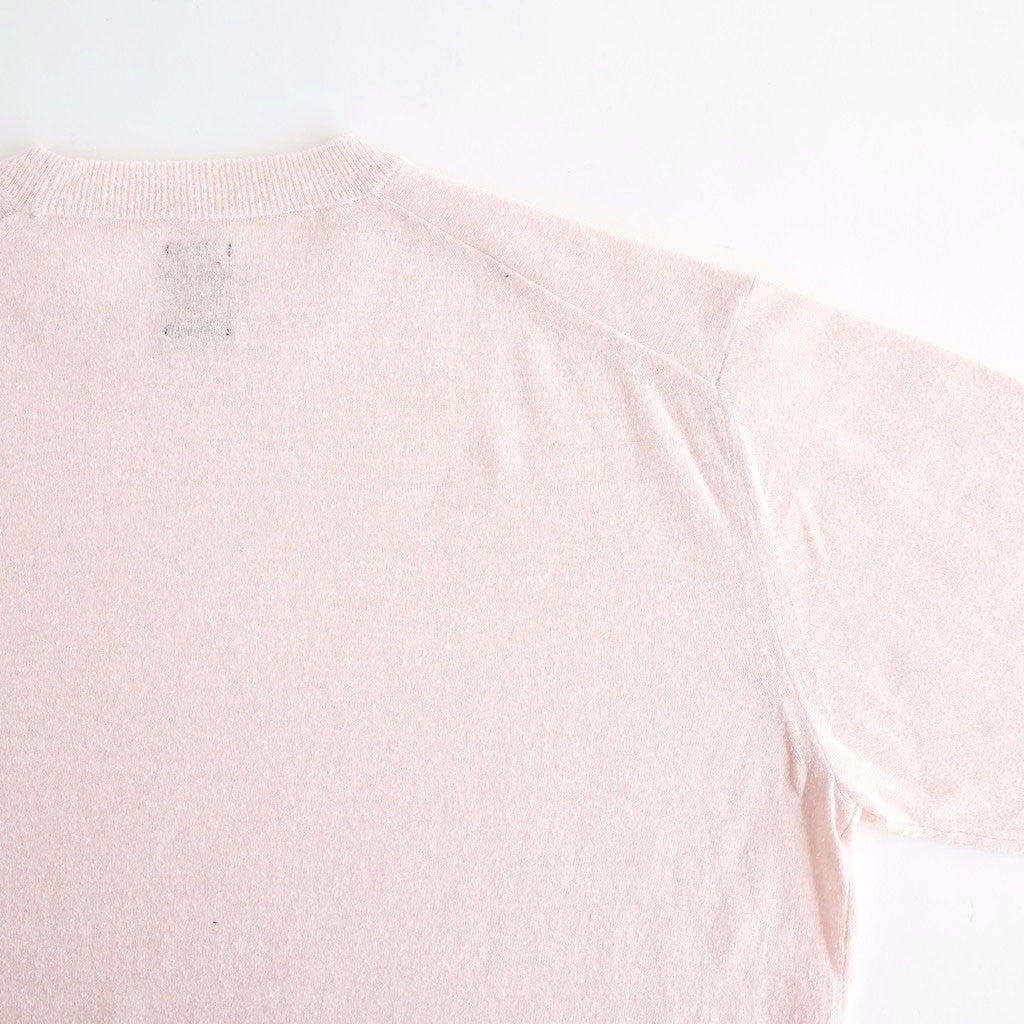REVIVAL SOFT SILK CREW NECK #PINK [BN-26SL-033]