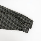 ZIP SHIRT #MOSS GRAY CHECK [A26C17SH03C]