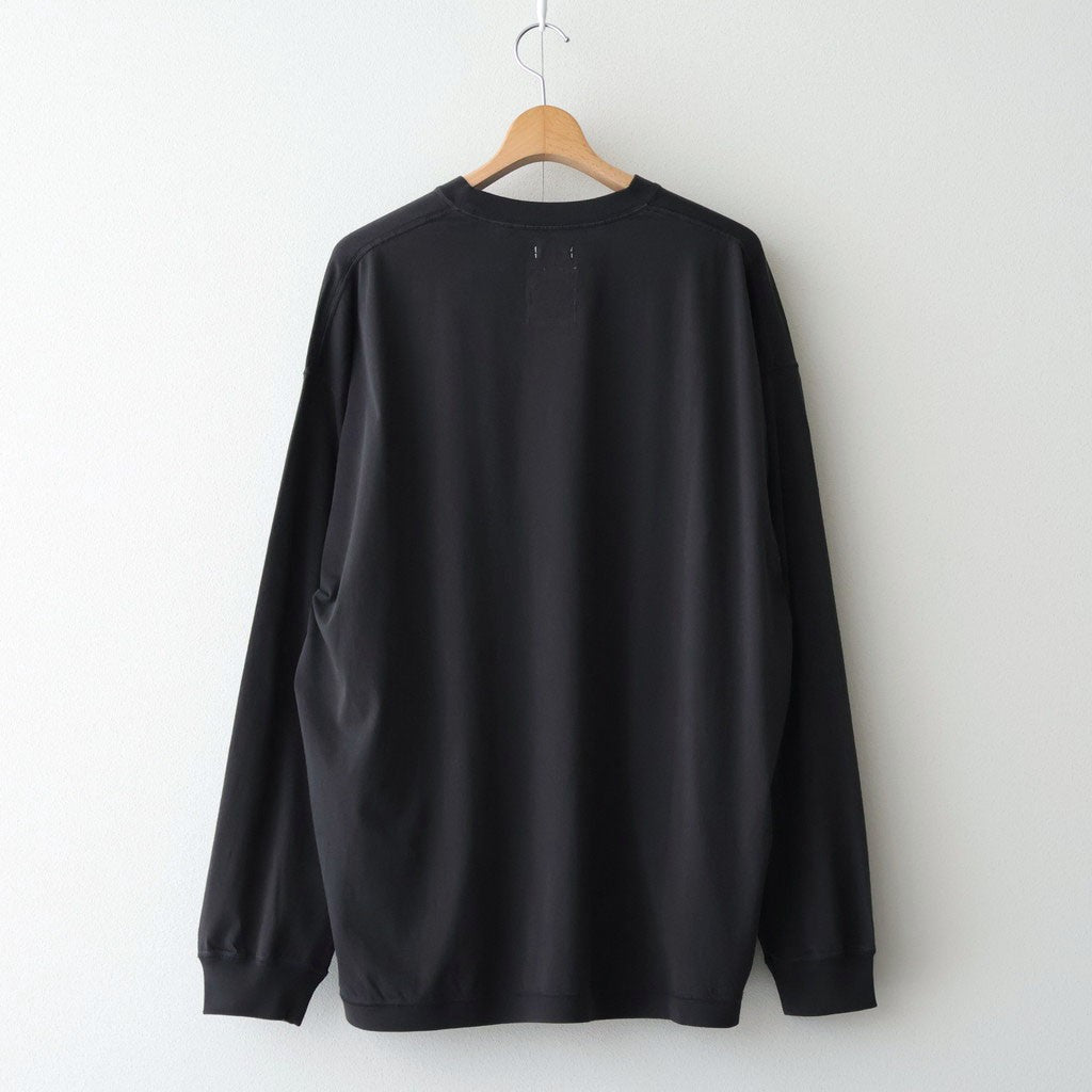 OOAL L/S Pocket Tee #Charcoal [S26ST015]