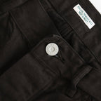 DENIM PAINTER TROUSERS #DUST BLACK [PMAT-PT09]