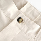 FRONT TUCK ARMY TROUSER #NATURAL [252OJ-PT07]