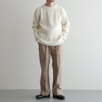 FRONT TUCK ARMY TROUSER #DUNE [252OJ-PT07]