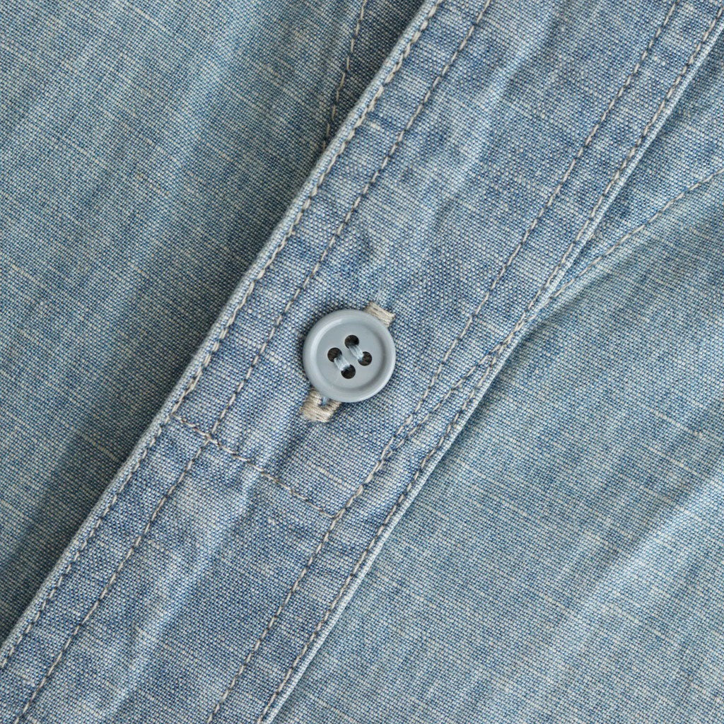 CAMP COLLAR MARINE SHIRTS #INDIGO [251OJ-SH11]