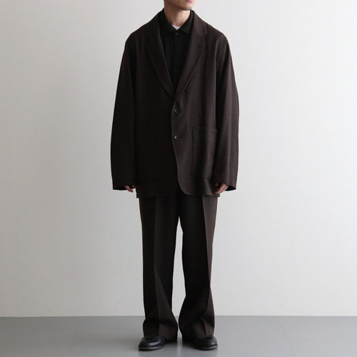 STROLL AROUND JACKET #BROWN BIRD’S-EYE [M26C10JK01C]