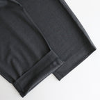 Wool Tuckless Tapered Trousers #MIX GRAY [NEP-SS2509W]