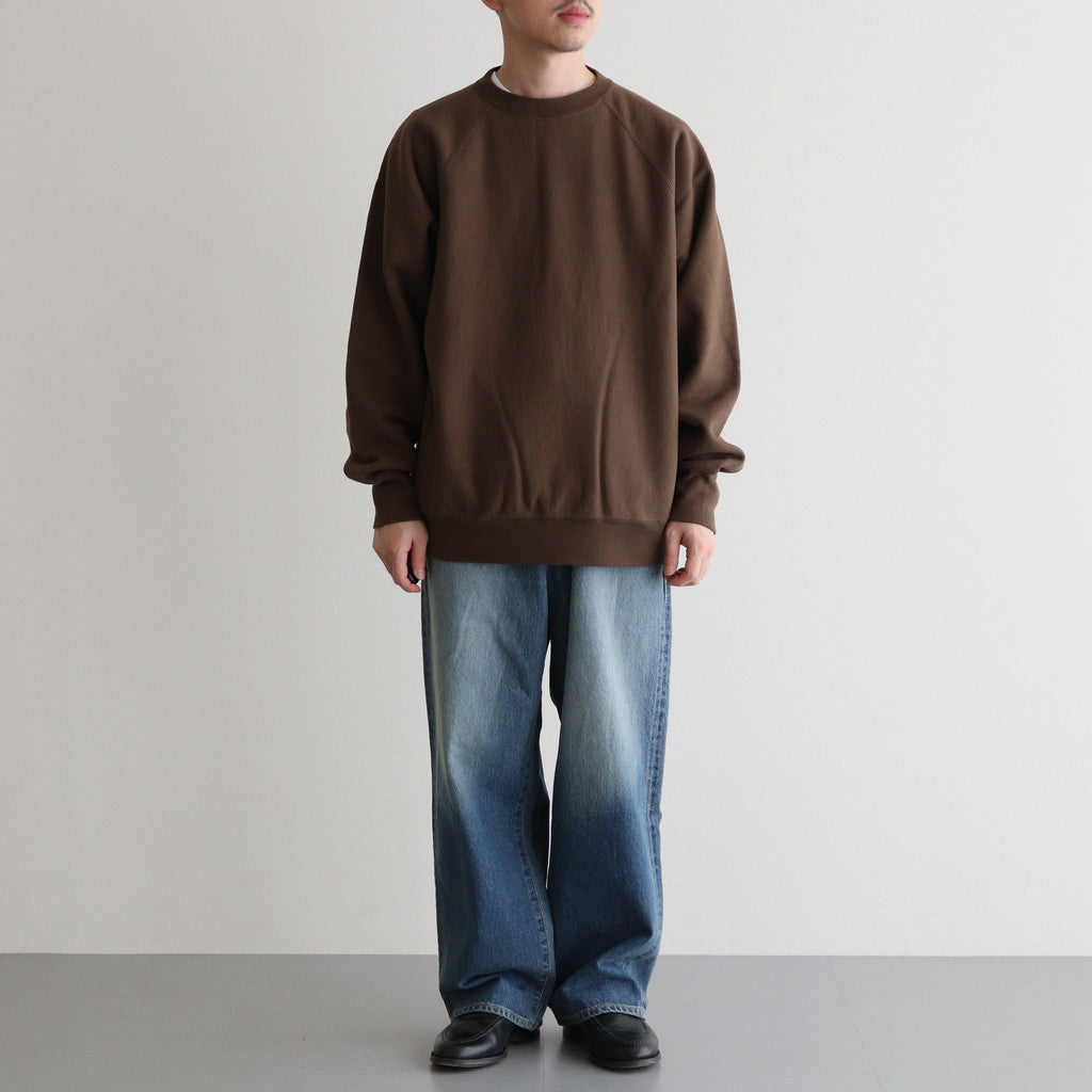 JUMBERCA URAKE CREW NECK #OLIVE [BN-24FM-033]