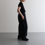 Co/Silk Nep Hem-Rib Football Sleeveless #Black [BHSW25S3]