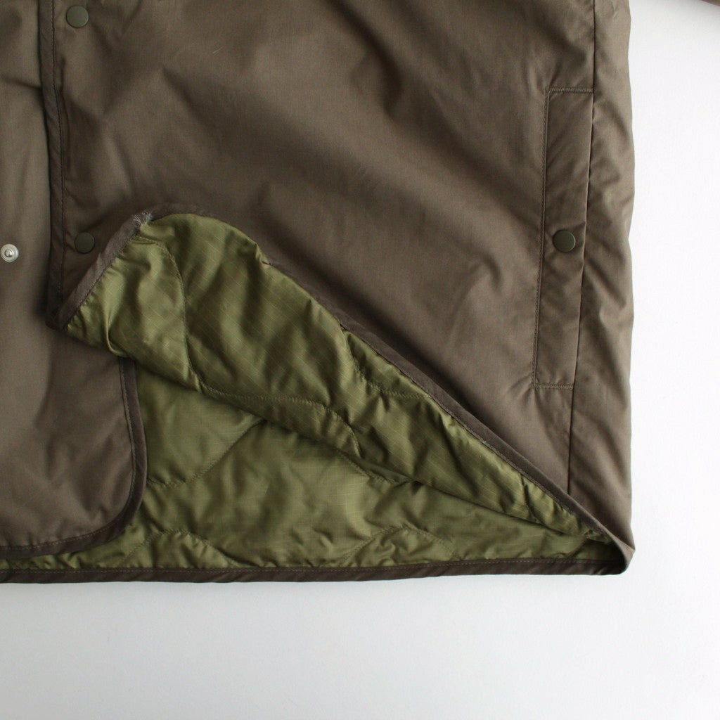 Reversible Down Cardigan #Khaki Beige [SUAF361]