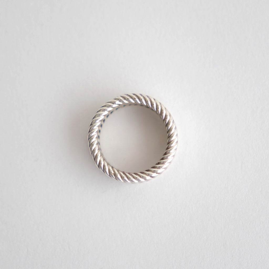 STEVE ARVISO Heavy Cable Wire Ring #SILVER