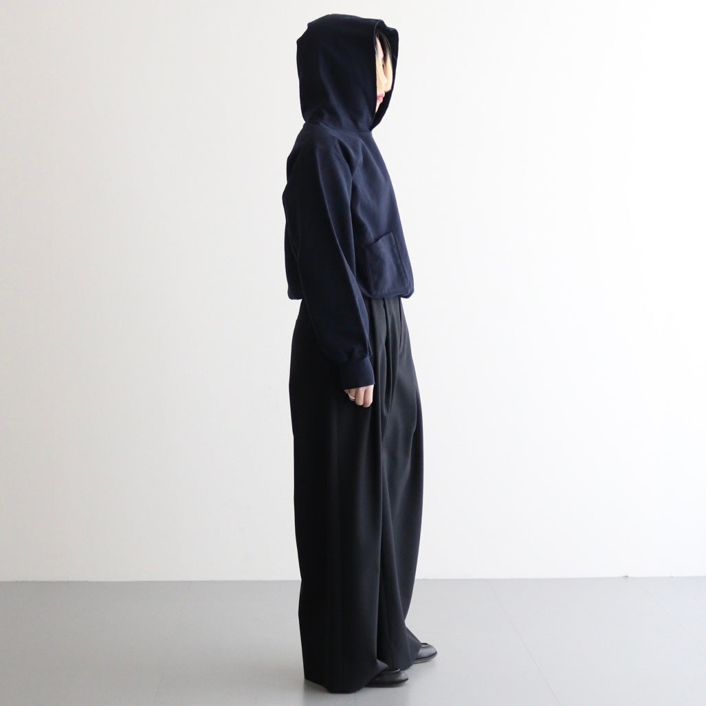 Thin-Sweat Separate-Pocket Hoodie P/O #DarkNavy [bROOTS25S20]