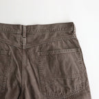 WIDE PAINTER PANTS #BROWN [M25B13PT01C]