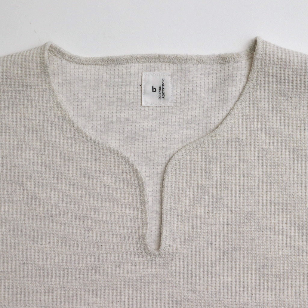 Rough&Smooth Thermal Over-Neck #HeatherOatmeal [bROOTS24S19S25]