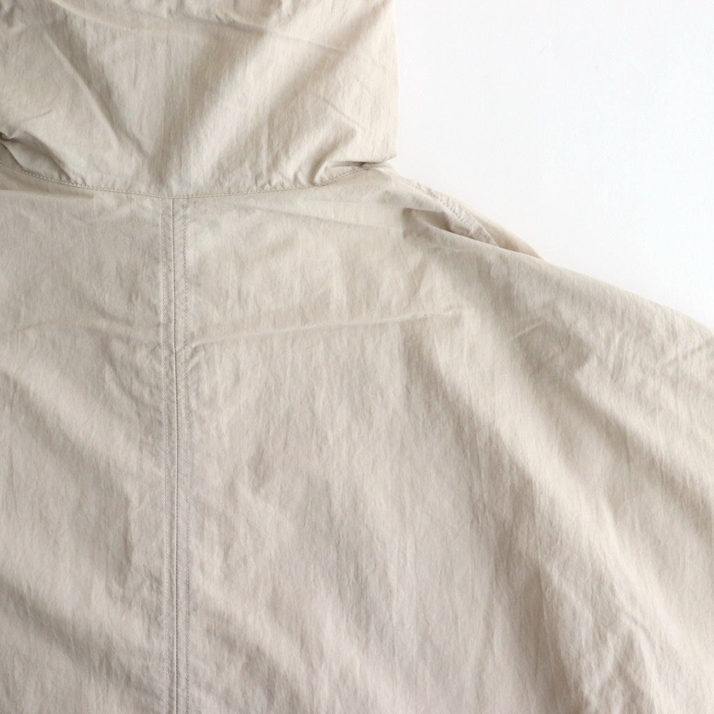 Reversible Hooded Jacket #Sand Beige [S25SA002]