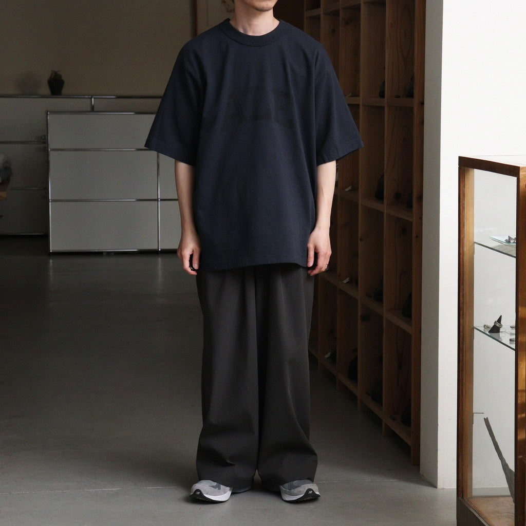 ALE-Y 88/12 Print Tee WIDE #NightBlack×Black-PT [bROOTS25S36S26A]