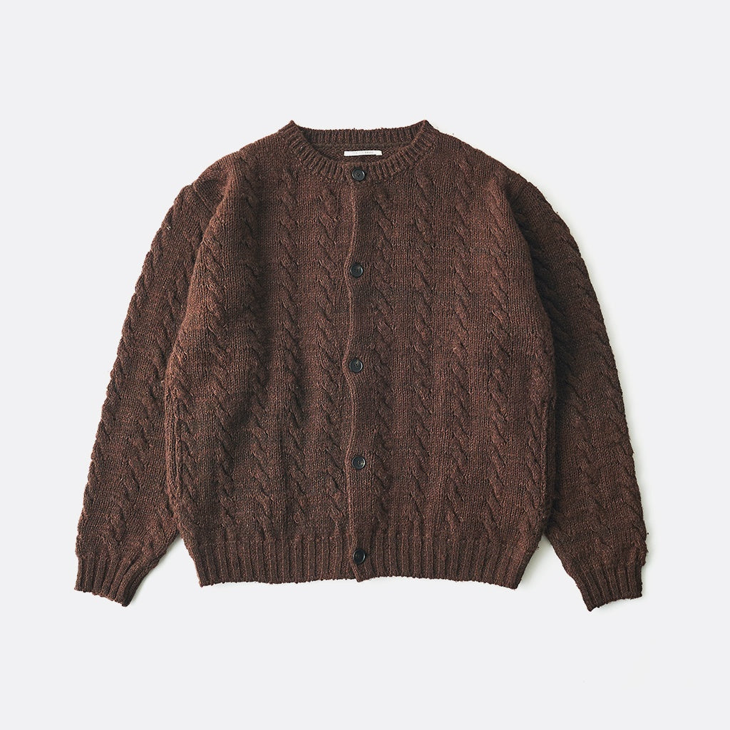 CABLE PATTERN GRANDPA CARDY #PORT [262OJ-KN01]