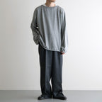 Suvin Wool Basque Shirt #MIX GRAY [NEP-AW2623]