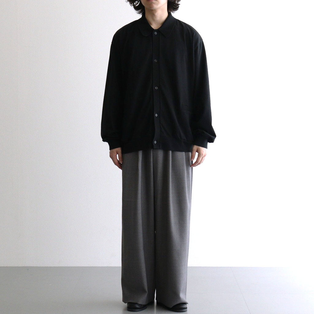DOUBLE PLEATED BUGGY TROUSERS #GRAY [M26C06PT01C]