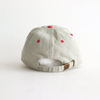 PIGMENT BASEBALL CAP #SAND/RED [DNS25H02]