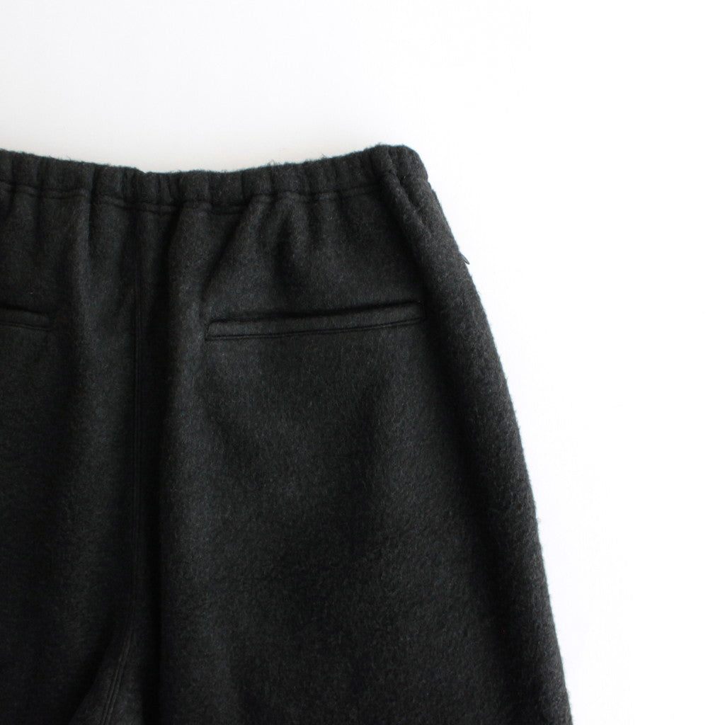 Pe/Silk Fleece Track Pants #HeatherBlack [BHS24F030F25]