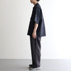 SM FIELD SHIRT SS feather nylon #BlackNavy [25s_SMMS254116]