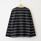 STRIPE BASQUE SHIRTS #ONYX [261OJ-CT18]