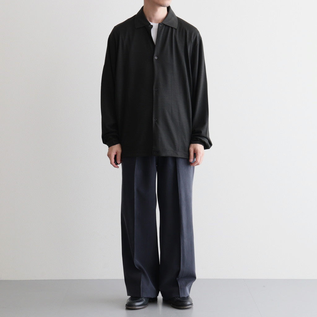 DOUBLE-PLEATED BUGS TROUSER #GRAPHITE [261OJ-PT29]