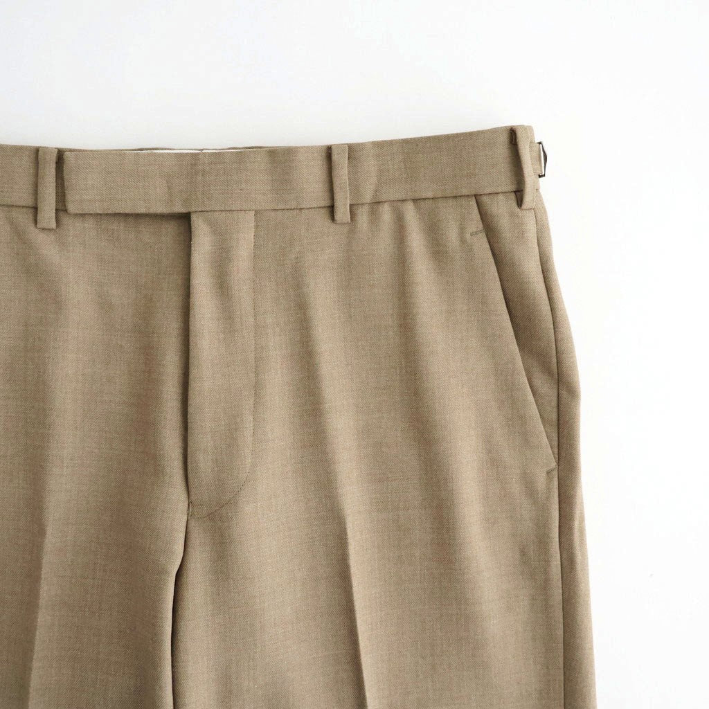 REGULAR FIT STRAIGHT TROUSERS #BEIGE [M26C06PT02C]