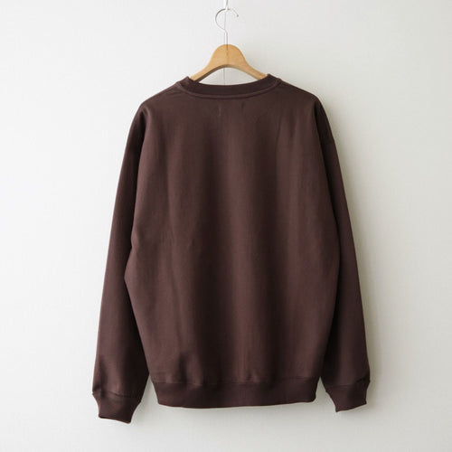 COMFORT SWEAT #DARK BROWN [A26C13CS04C]