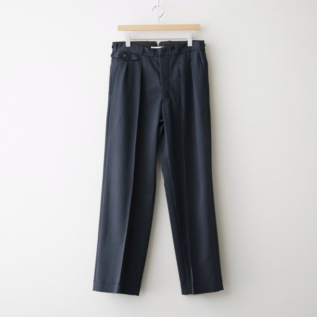 DOUBLE-PLEATED BUGS TROUSER #GRAPHITE [261OJ-PT29]